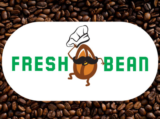 Fresh Bean Coffee Shop Logo