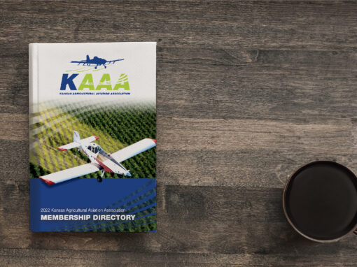 Kansas Agrigultural Aviation Association Book Cover Design